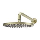 Meir Messing Regendusche-Set rund - Set 3