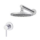 Meir Chrom Duscharmatur-Set rund - Set 1