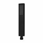 Meir schwarze Handbrause quadratisch