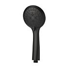Meir schwarze Handbrause rund