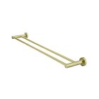 Meir Messing Handtuchhalter rund doppelt 60 cm