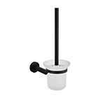 Meir schwarze WC-Bürste rund