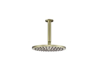 Meir Messing Regendusche-Set rund - Set 2