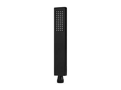 Meir schwarze Handbrause quadratisch