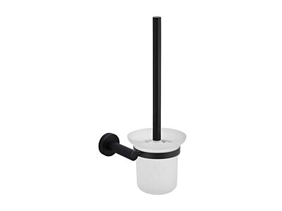 Meir schwarze WC-Bürste rund