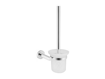 Meir Chrom WC-Bürste rund