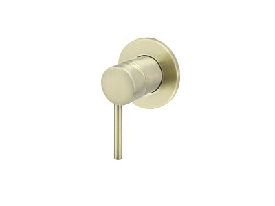 Meir Messing Wand-Einhebelmischer rund