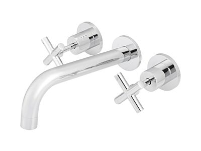 Meir Chrom Einstellgriffe-Set Kreuzform - Set 4