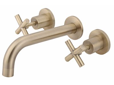 Meir Roségold Einstellgriffe-Set Kreuzform - Set 4