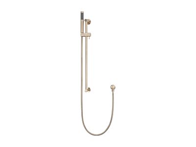 Meir Roségold Stab-Handbrause mit Gleitschiene